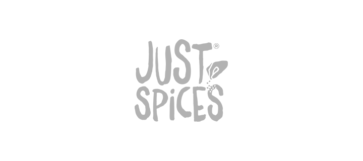 Client Logo Just Spices grau